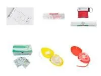 Лицевые маски вентиляции легких к тренажерам СЛР