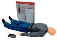 Тренажер-манекен для отработки СЛР с планшетным компьютером и настенным табло «Роман-11»