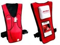 Тренировочный жилет «Act+Fast» для отработки приема Геймлиха, красный