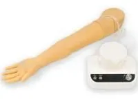 Тренажер для отработки навыков внутривенных инъекций, инфузий и пункций с модулем циркуляции крови (рука от плеча до кисти)