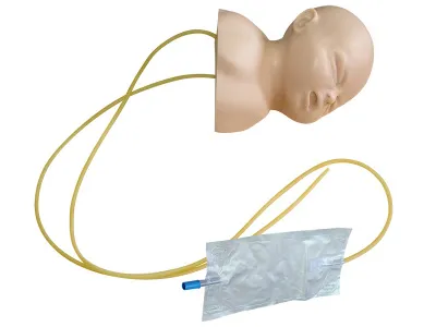 Тренажер для отработки навыков пункций вен головы новорожденного для внутривенных инъекций и инфузий 1.01