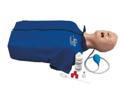 Манекен торса в кризисном состоянии (СЛР, интубация, дефибрилляция)