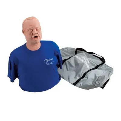 Манекен тучного взрослого подавившегося человека