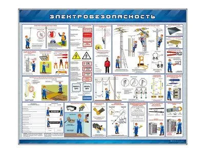 Стенд информационный «Электробезопасность»