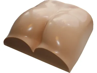 Сменная имитация кожи к фантому ягодиц для отработки техники внутримышечных инъекций (Артикул МУ0562)