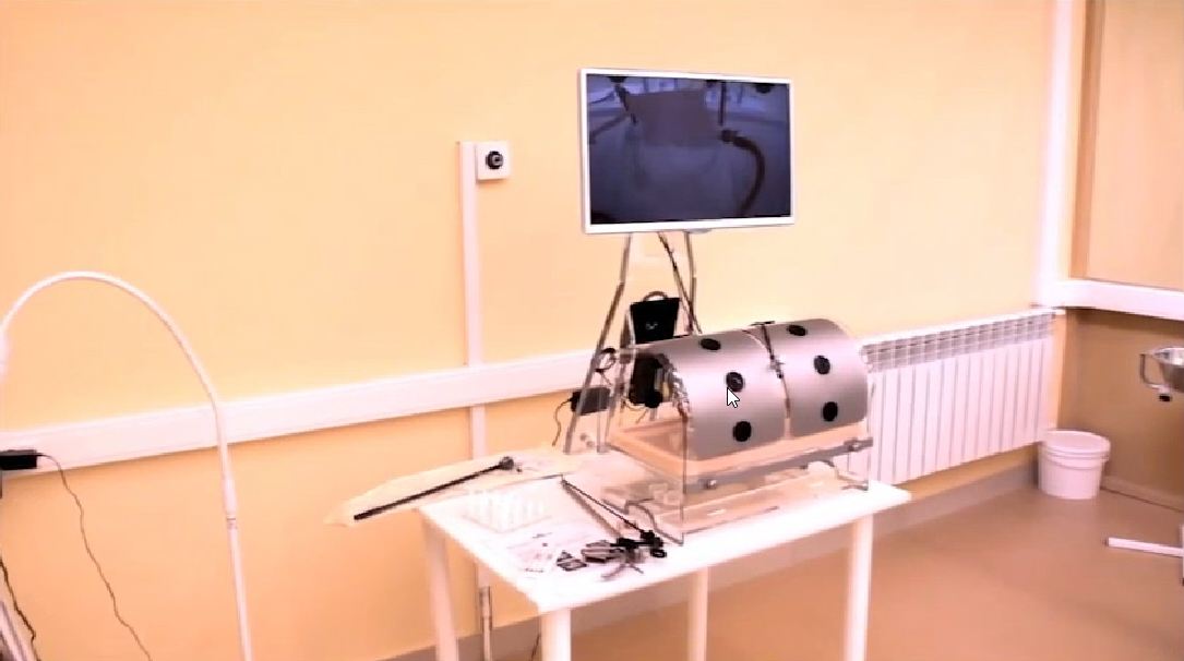 Интерактивный лапароскопический тренажер для отработки базовых навыков ЛТК-1.02 — купить в МЕДСЕТ