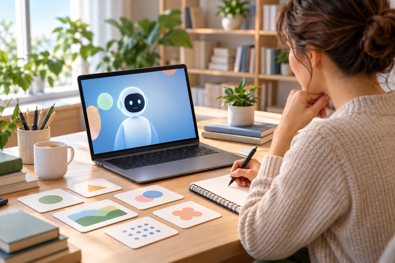 Концептуальная AI-иллюстрация: разработки цифрового учебного задания по медицинской коммуникации