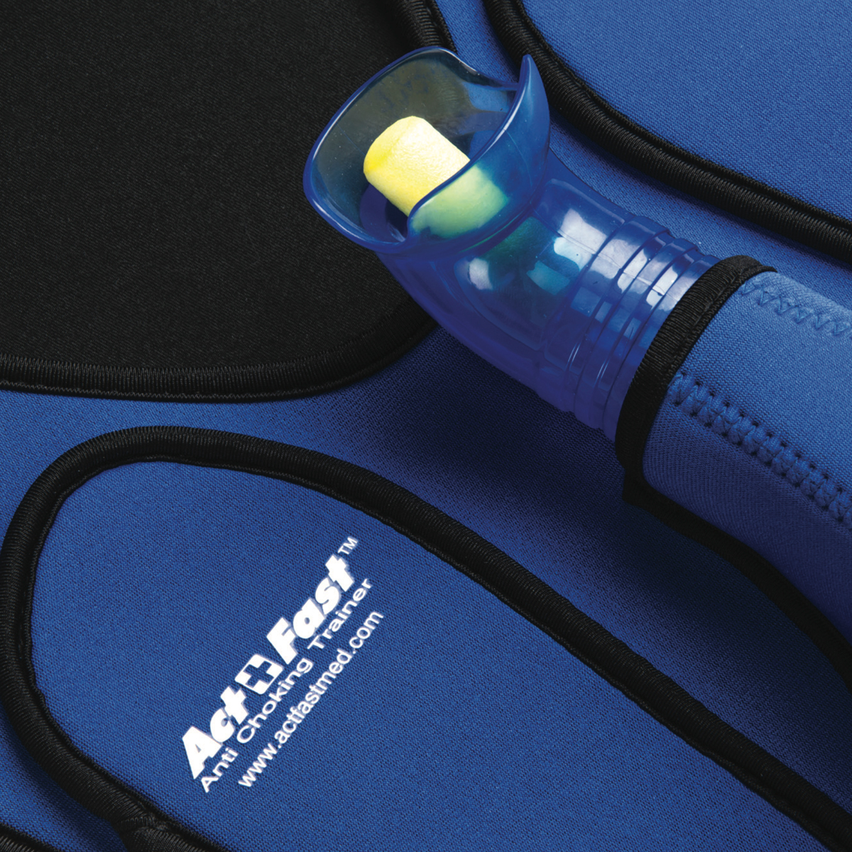 Жилет для тренировки спасения подавившегося, голубой — купить в МЕДСЕТ