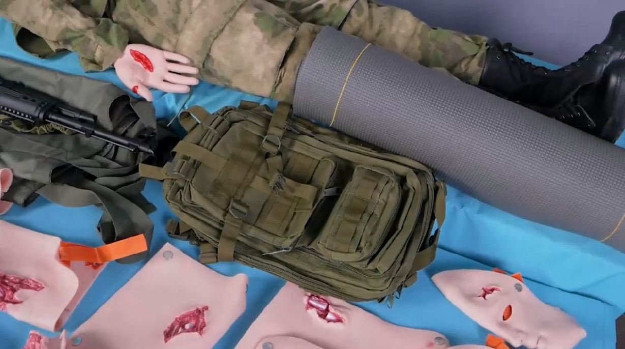 Тренажер-манекен взрослого пострадавшего для отработки навыков первой помощи при боевых действиях Слава; 90 кг — купить в МЕДСЕТ