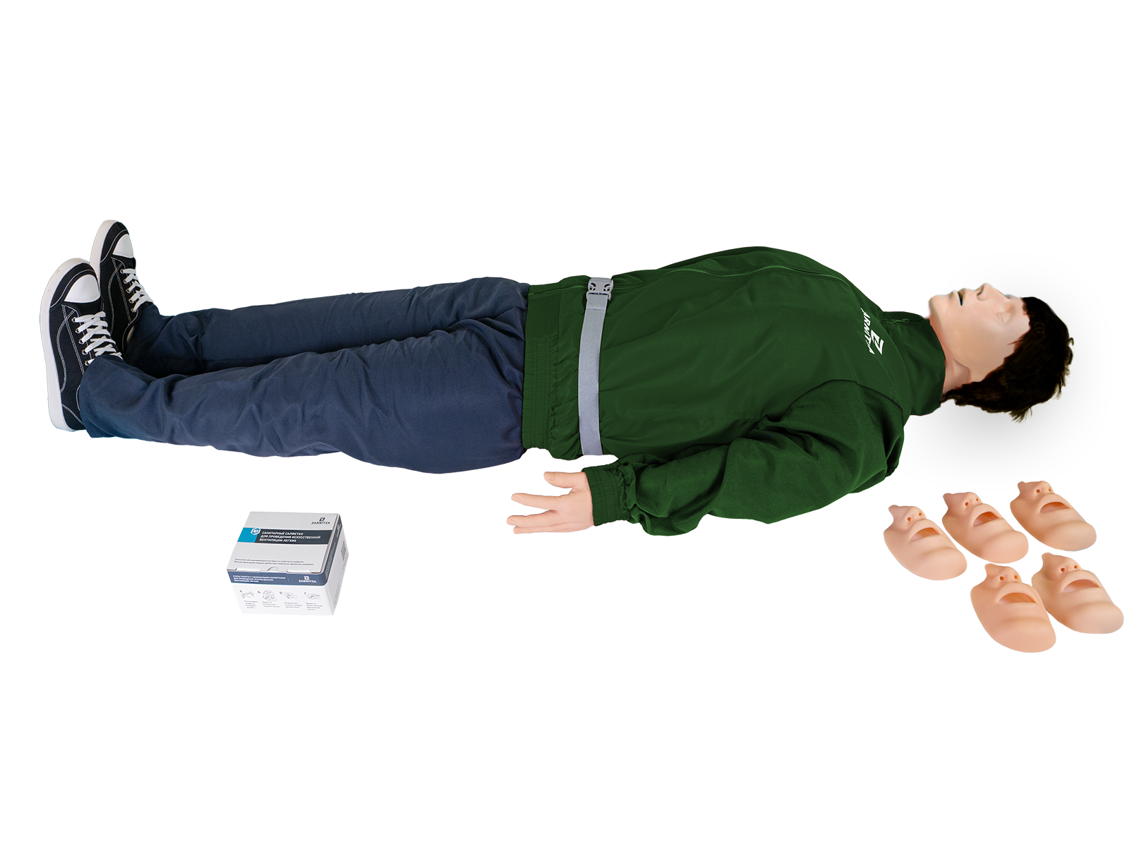 Тренажер-манекен сердечно-легочной и мозговой реанимации пружинно-механический "Марк-2" — купить в МЕДСЕТ