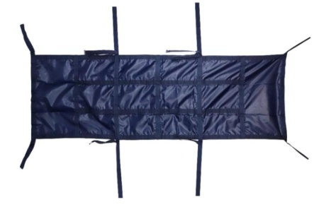 Носилки тентовые с синтетическим покрытием бескаркасные носилки бескаркасные, Модель 5 (синий) — купить в МЕДСЕТ