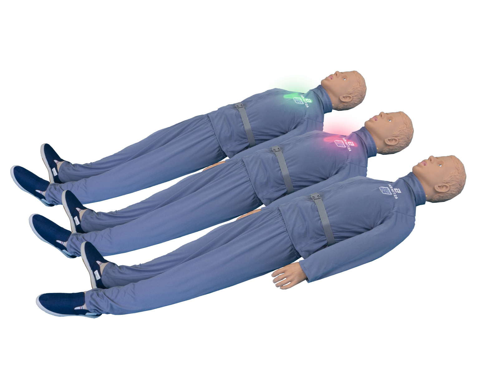 Тренажер-манекен пострадавшего для отработки приемов сердечно-легочной реанимации со светозвуковой индикацией «Александр-4» — купить в МЕДСЕТ