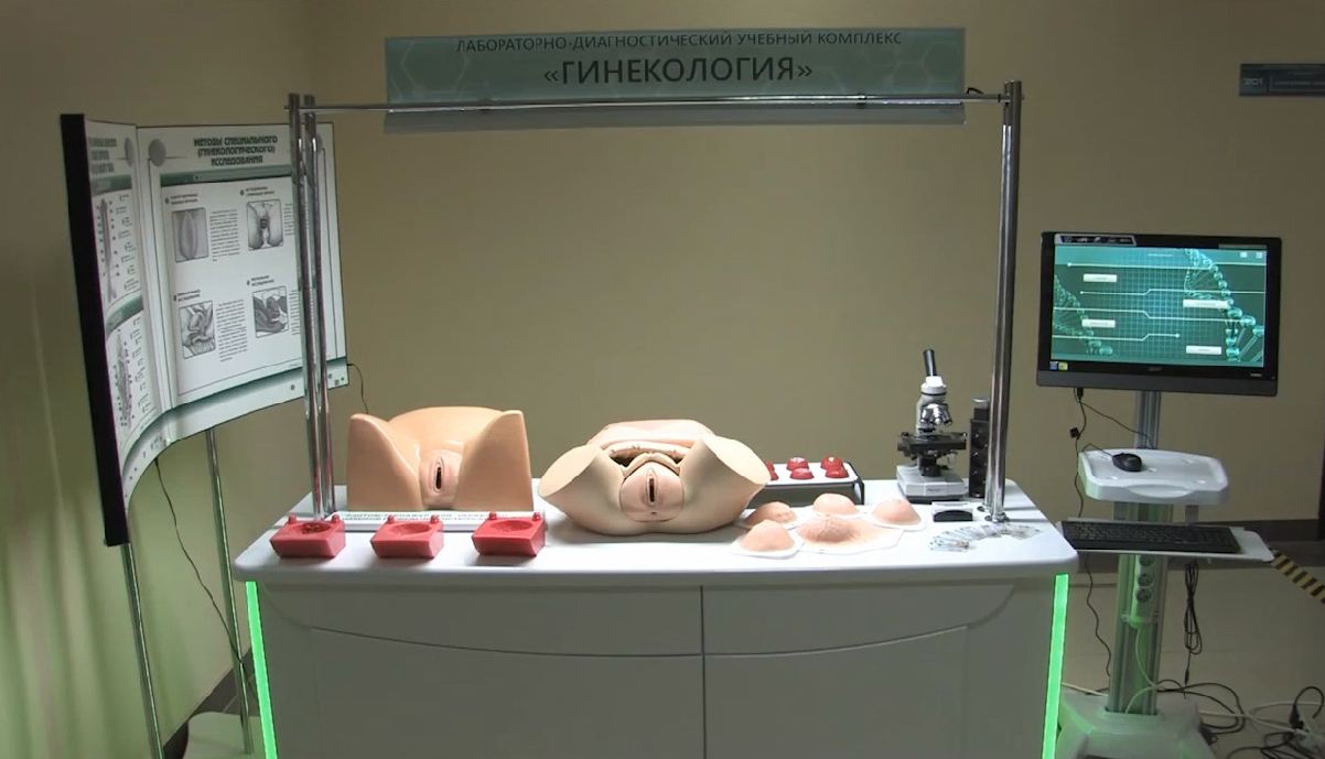 Лабораторно-диагностический учебный комплекс "Гинекология" — купить в МЕДСЕТ
