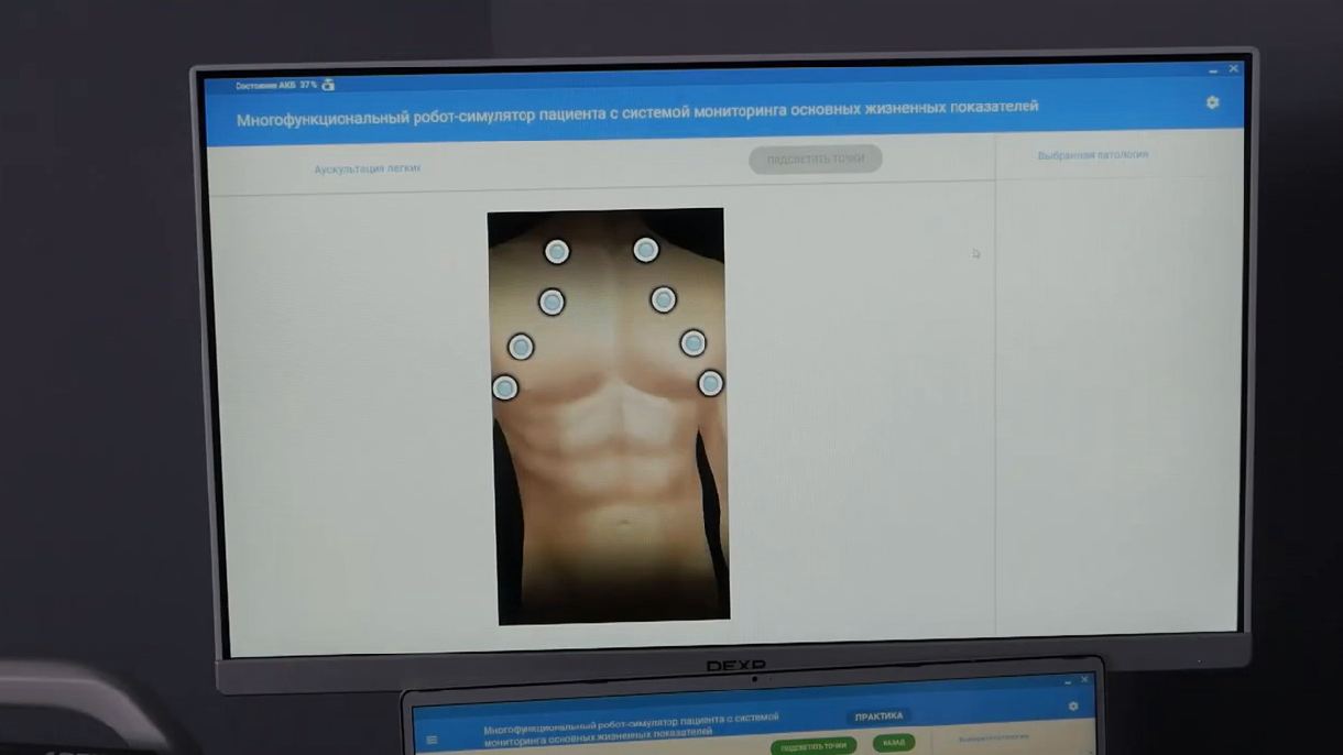 Многофункциональный робот-симулятор пациента с системой мониторинга основных жизненных показателей — купить в МЕДСЕТ