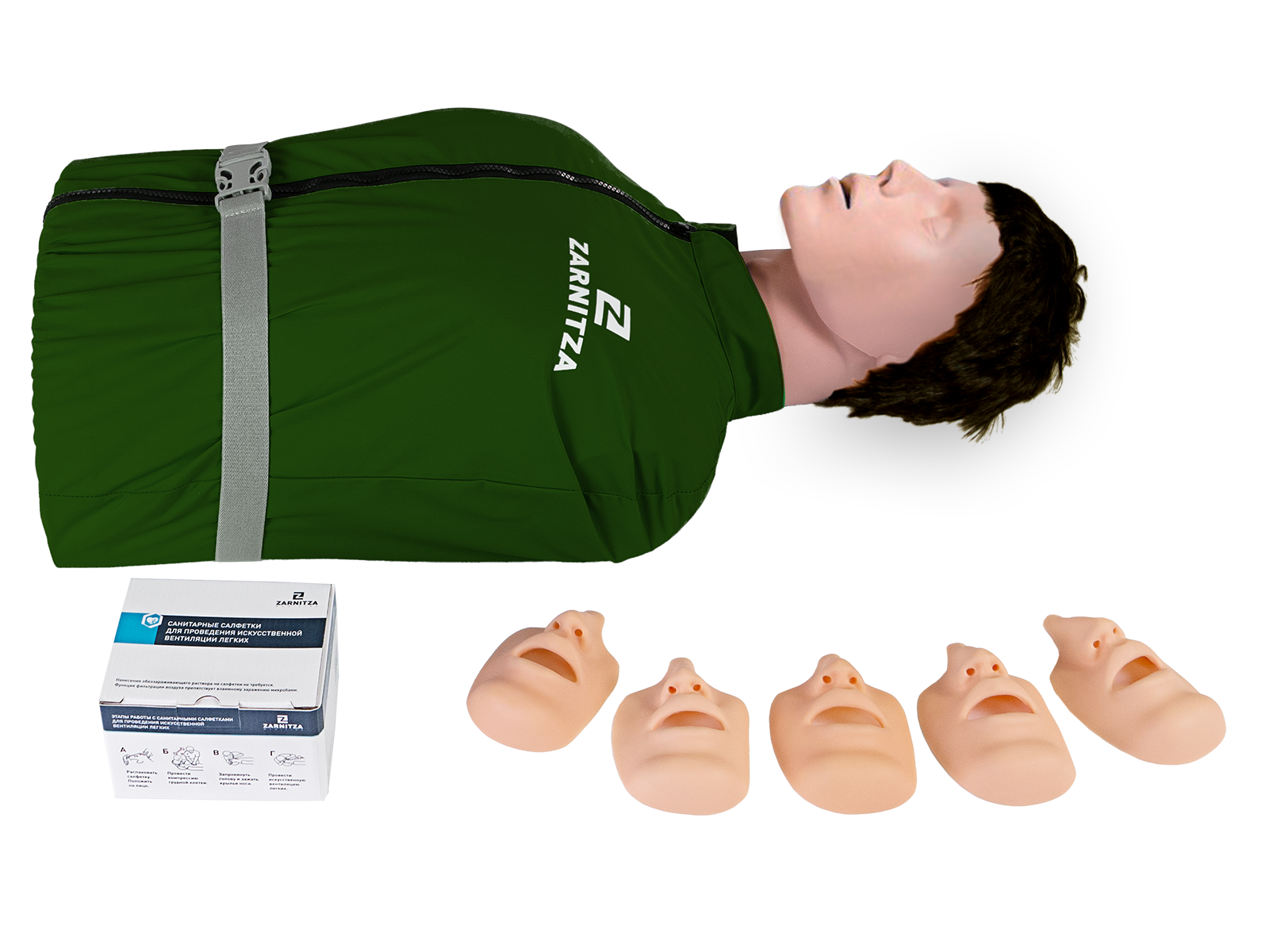 Тренажер-торс сердечно-легочной и мозговой реанимации пружинно-механический "Марк-1" — купить в МЕДСЕТ