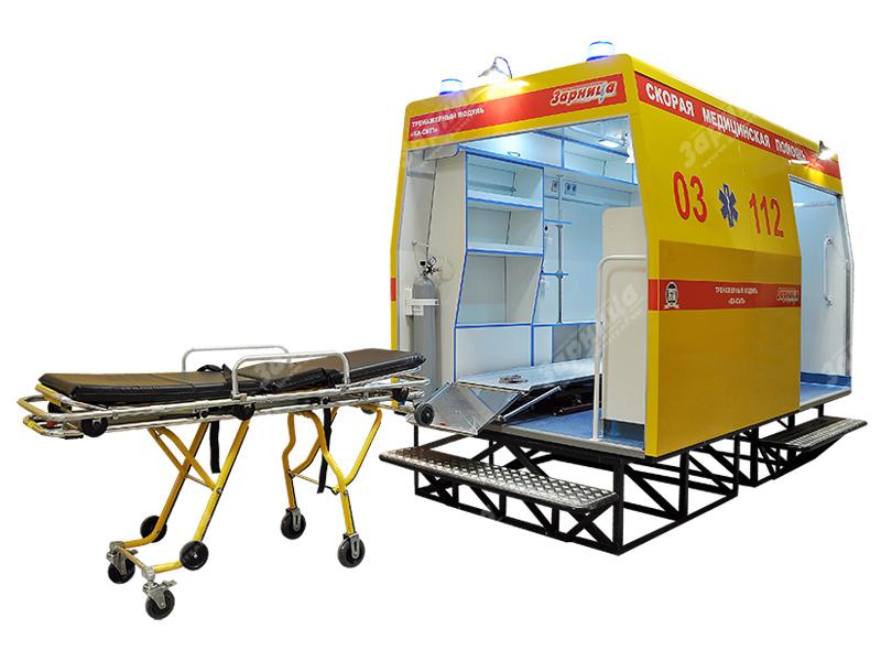 Тренажерный комплекс "Макет автомобиля скорой медицинской помощи" — купить в МЕДСЕТ