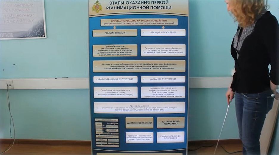 Электрифицированный стенд-тренажер "Этапы оказания первой реанимационной помощи" — купить в МЕДСЕТ