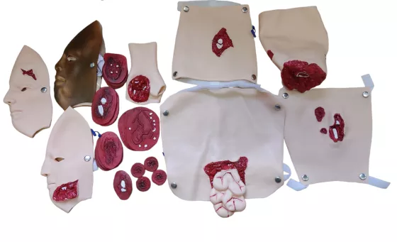 Набор травм и повреждений G110-34 — купить в МЕДСЕТ