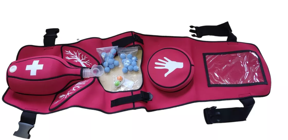 Тренажер-жилет для отработки приема Геймлиха (взрослый) — купить в МЕДСЕТ