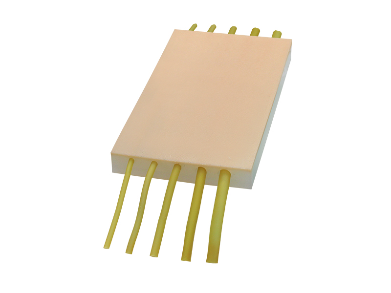 Сменная вставка к тренажеру для отработки навыков забора крови из вен (на фантомах с различной степенью венозной доступности (Артикул М0060) — купить в МЕДСЕТ