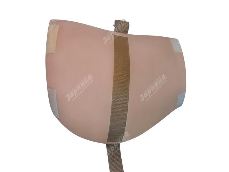 Тренажер-накладка для отработки навыков внутримышечных инъекций в ягодичной области — купить в МЕДСЕТ