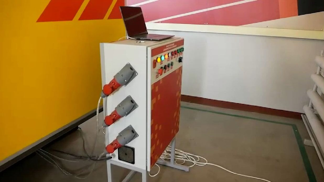 Тренажерный комплекс "Макет автомобиля скорой медицинской помощи" с имитацией движения (установленный на динамической платформе) — купить в МЕДСЕТ