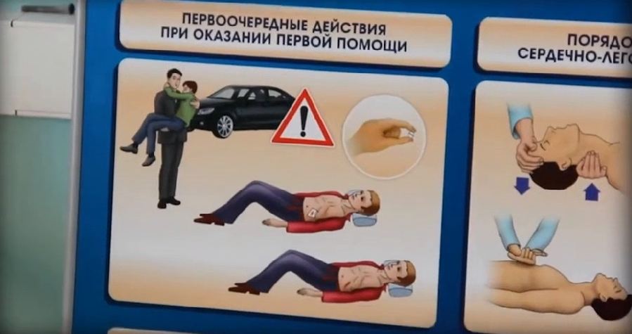 Многофункциональный интерактивный стенд-тренажер "Оказание первой помощи пострадавшим" для сотрудников предприятий — купить в МЕДСЕТ