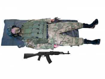 Тренажер-манекен взрослого пострадавшего для отработки навыков первой помощи при боевых действиях Слава; 90 кг — купить в МЕДСЕТ