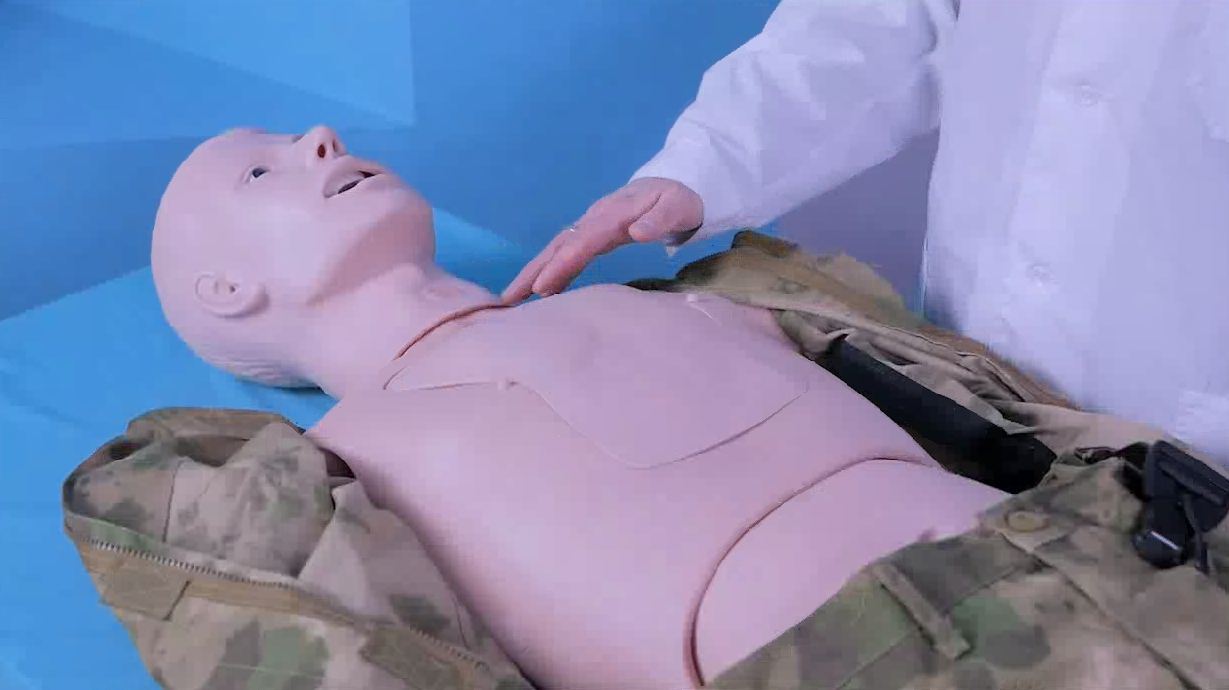 Тренажер-манекен взрослого пострадавшего для отработки навыков первой помощи при боевых действиях Слава; 90 кг — купить в МЕДСЕТ