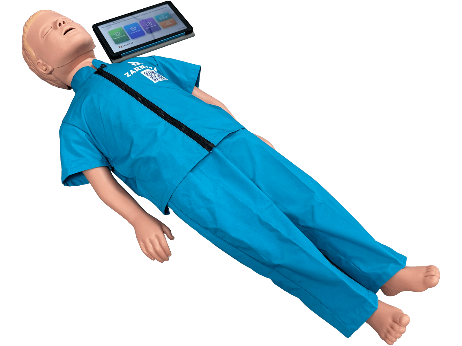 Тренажер-манекен ребенка для отработки приемов сердечно-легочной реанимации с компьютерной регистрацией результатов — купить в МЕДСЕТ