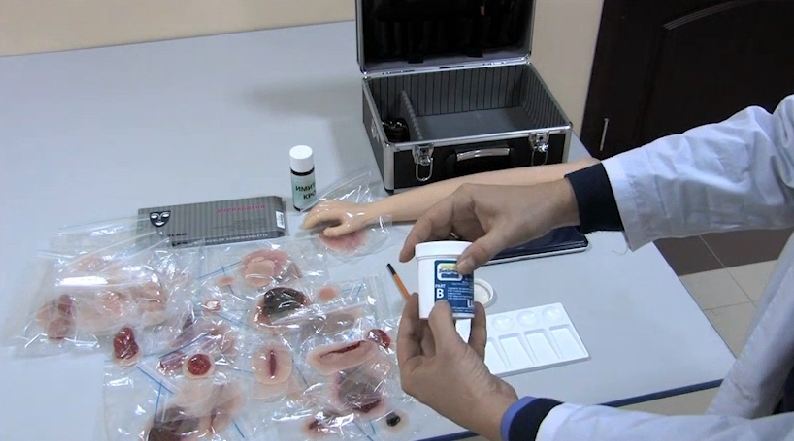 Комплект накладных моделей заболеваний и повреждений кожных покровов человека КР-Н 1.01 — купить в МЕДСЕТ