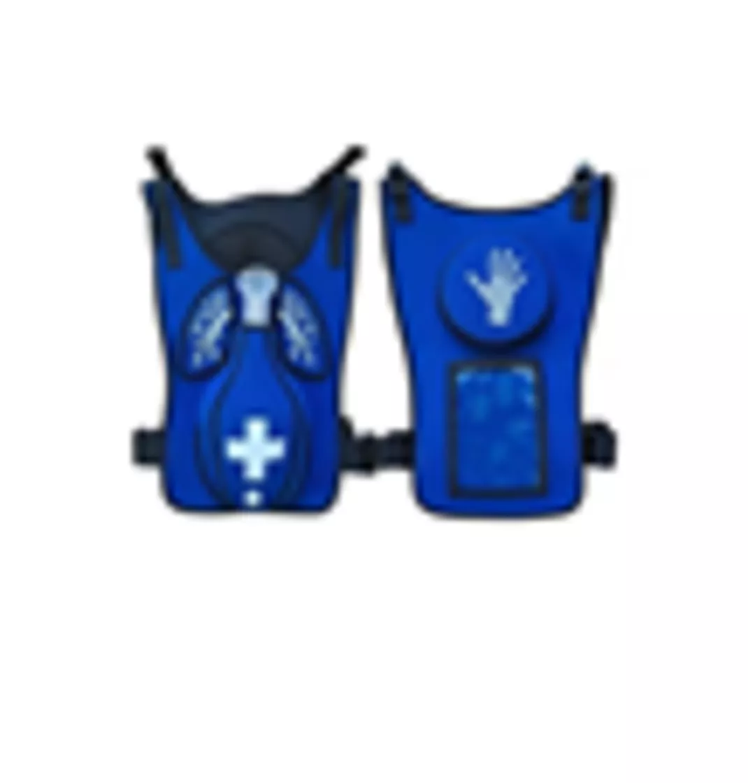 Тренажер-жилет для отработки приема Геймлиха (детский) CPR4 — купить в МЕДСЕТ