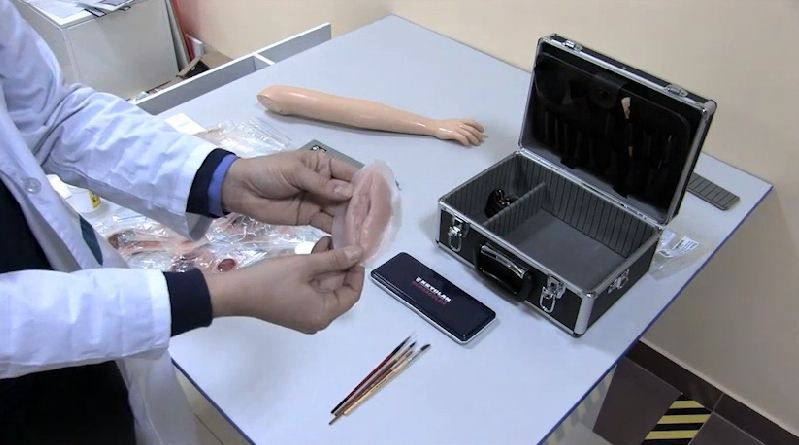 Комплект накладных моделей заболеваний и повреждений кожных покровов человека КР-Н 1.01 — купить в МЕДСЕТ