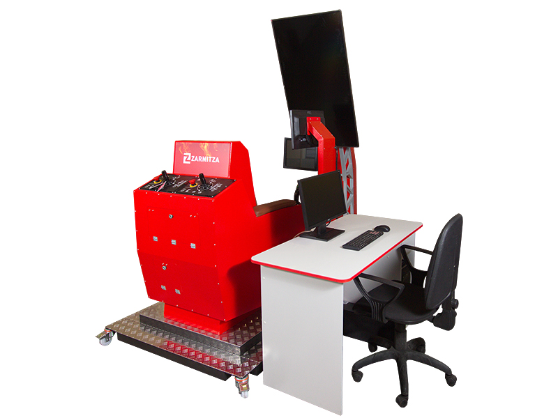 Интерактивный тренажер Автолестница пожарная Magirus DLK 55_2