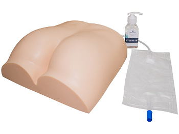 Фантом ягодиц для постановки клизмы — фото