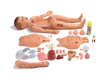 Манекен ребёнка для отработки навыков сестринского ухода — фото