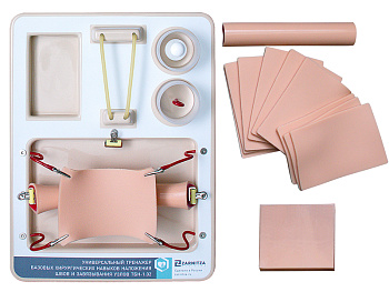 Универсальный тренажер базовых хирургических навыков наложения швов и завязывания узлов ТБН-1.02 — фото